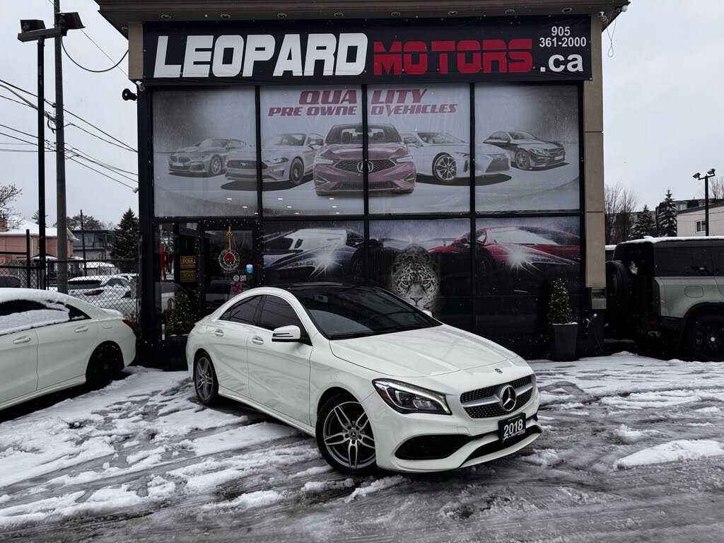 2018 Mercedes-Benz CLA 250 4MATIC