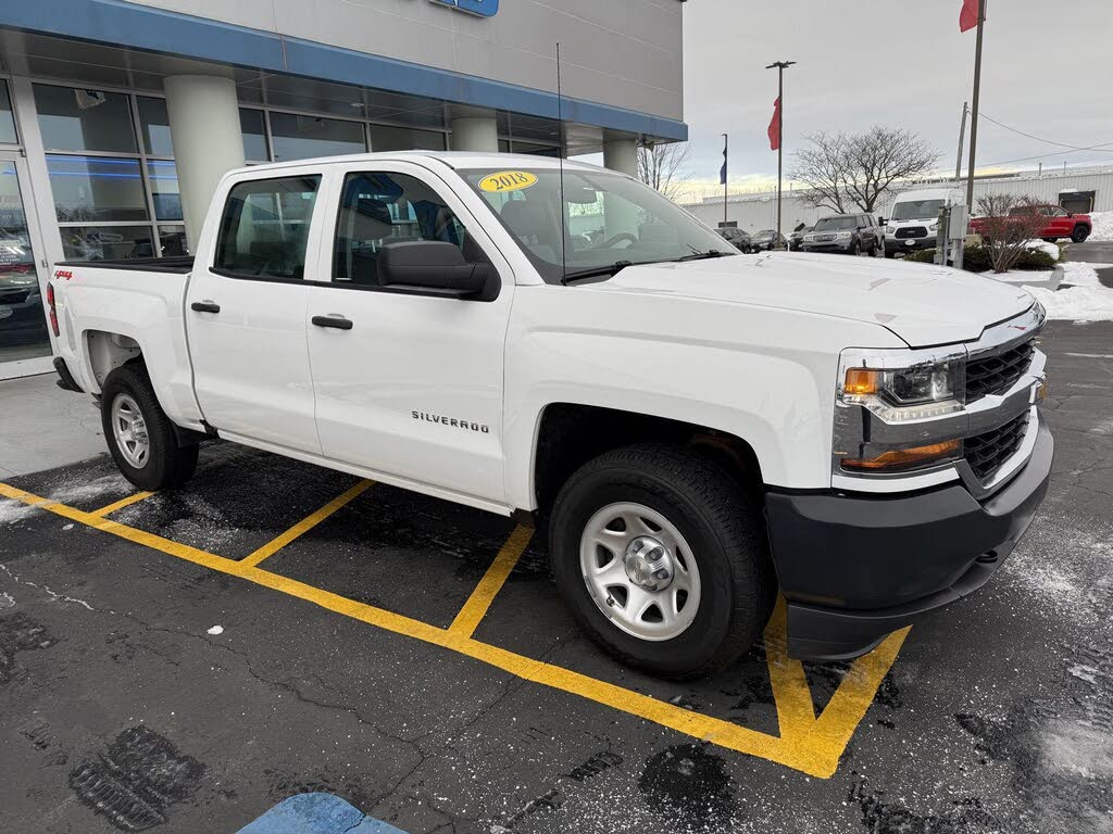 2018 Chevrolet Silverado 1500 Work Truck Crew Cab 4WD