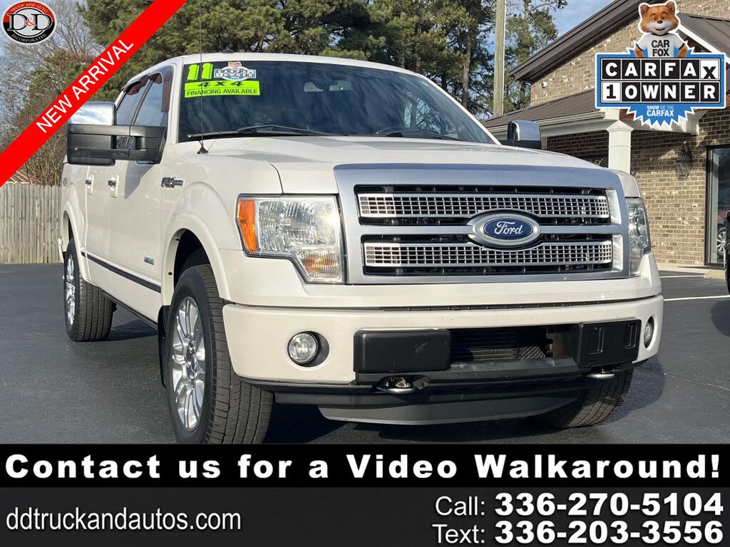2011 Ford F-150 Platinum SuperCrew 4WD