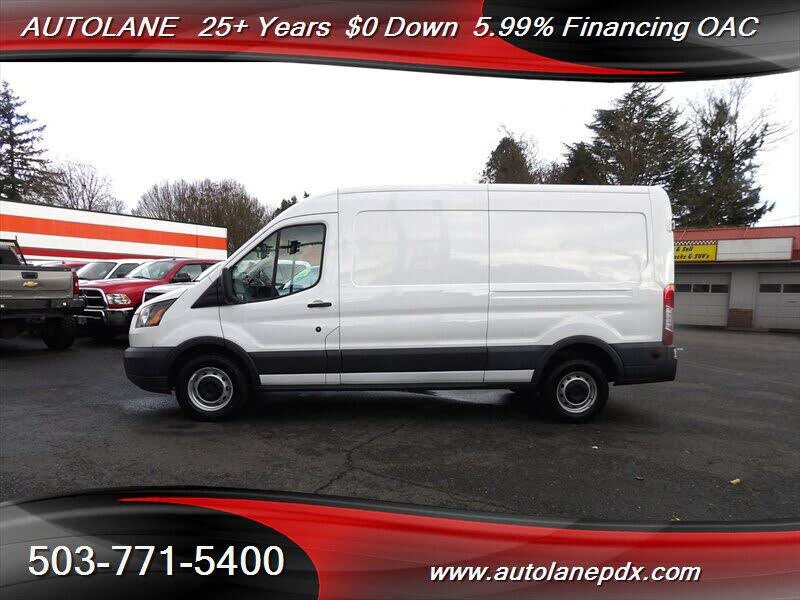 2017 Ford Transit Cargo 250 3dr LWB Medium Roof Cargo Van with Sliding Passenger Side Door