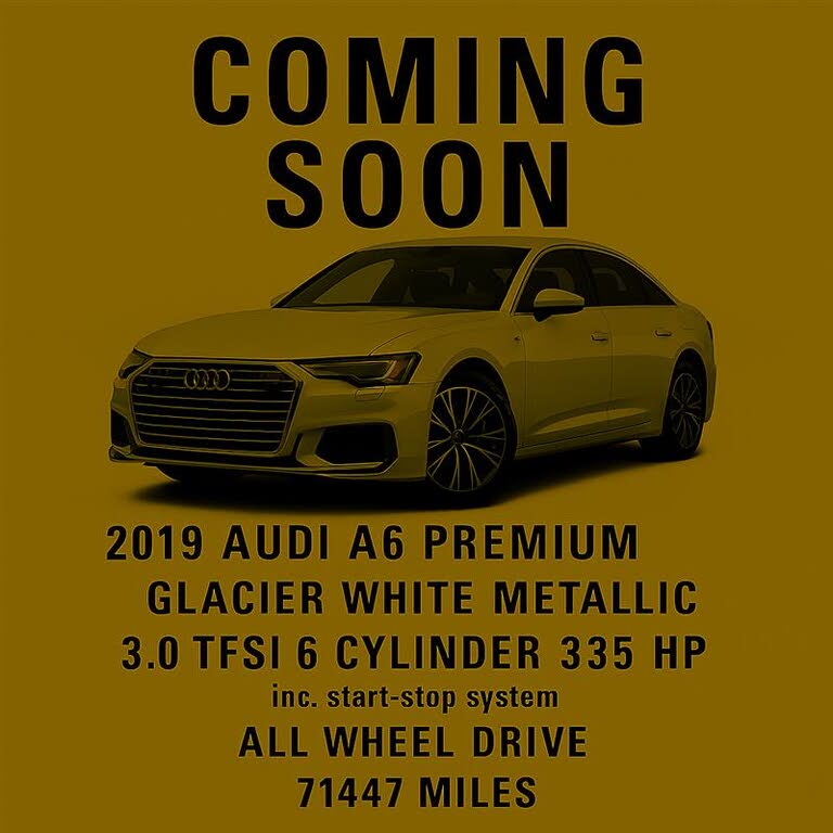 2019 Audi A6 55 TFSI quattro Premium Sedan AWD