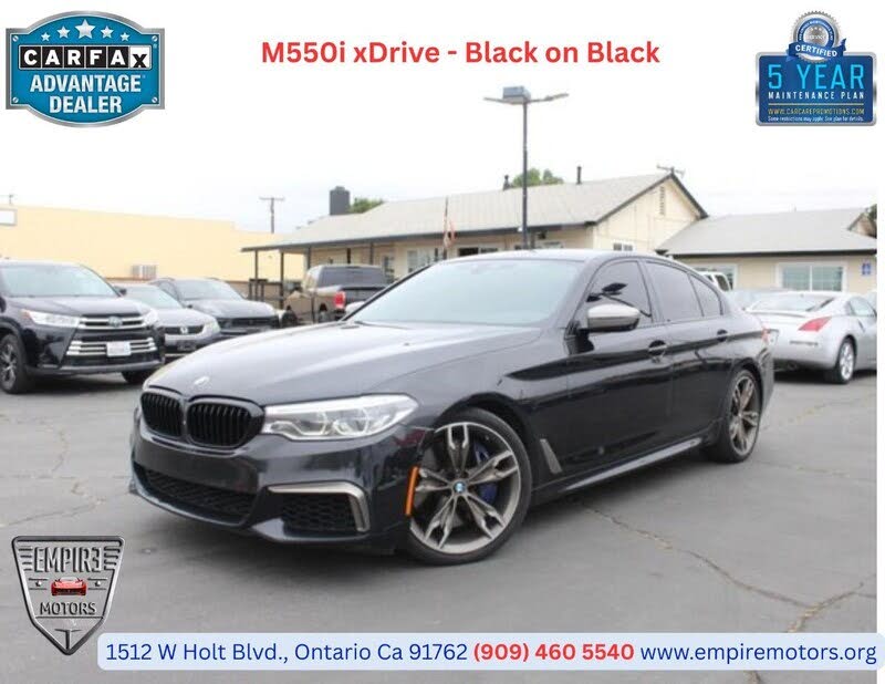2019 BMW 5 Series M550i xDrive Sedan AWD