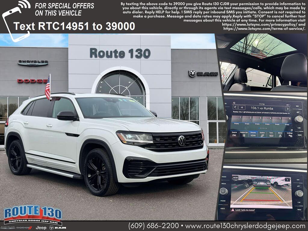 2023 Volkswagen Atlas Cross Sport V6 SEL R-Line Black 4Motion AWD