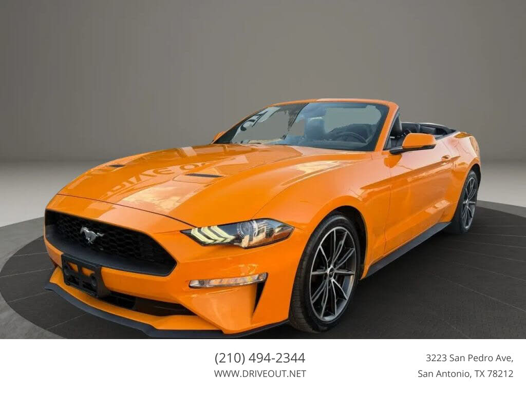 2019 Ford Mustang EcoBoost Premium Convertible RWD