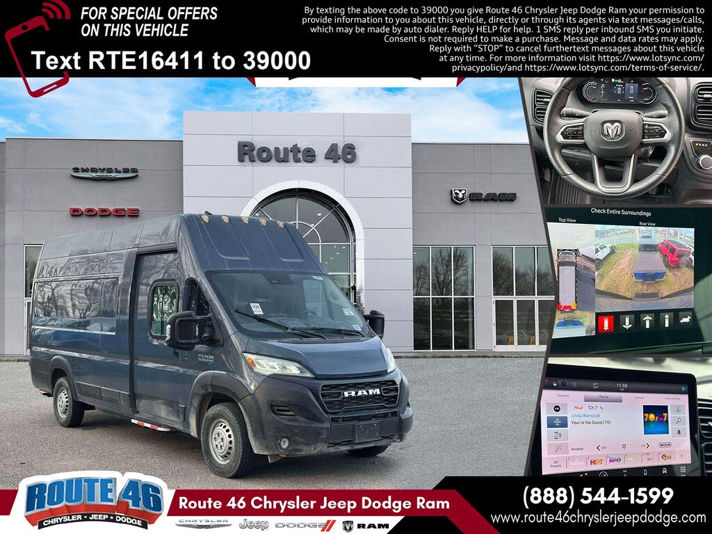 2024 RAM ProMaster EV Delivery 159 Super High Roof Step Van FWD