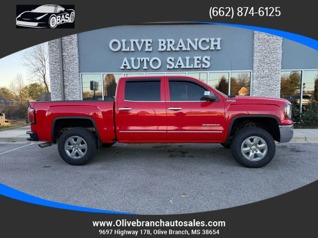 2017 GMC Sierra 1500 SLT Crew Cab 4WD