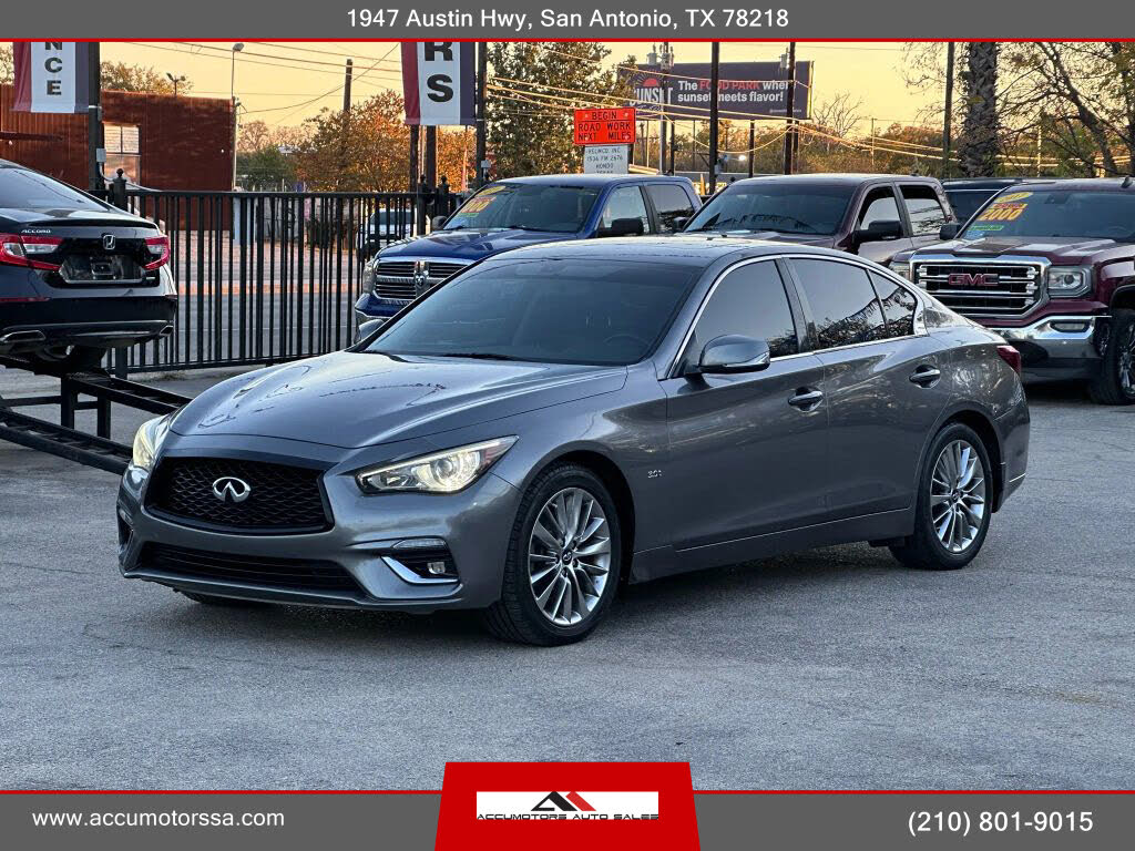 2018 INFINITI Q50 3.0t Luxe AWD