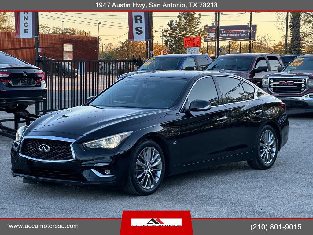 2018 INFINITI Q50 3.0t Luxe RWD