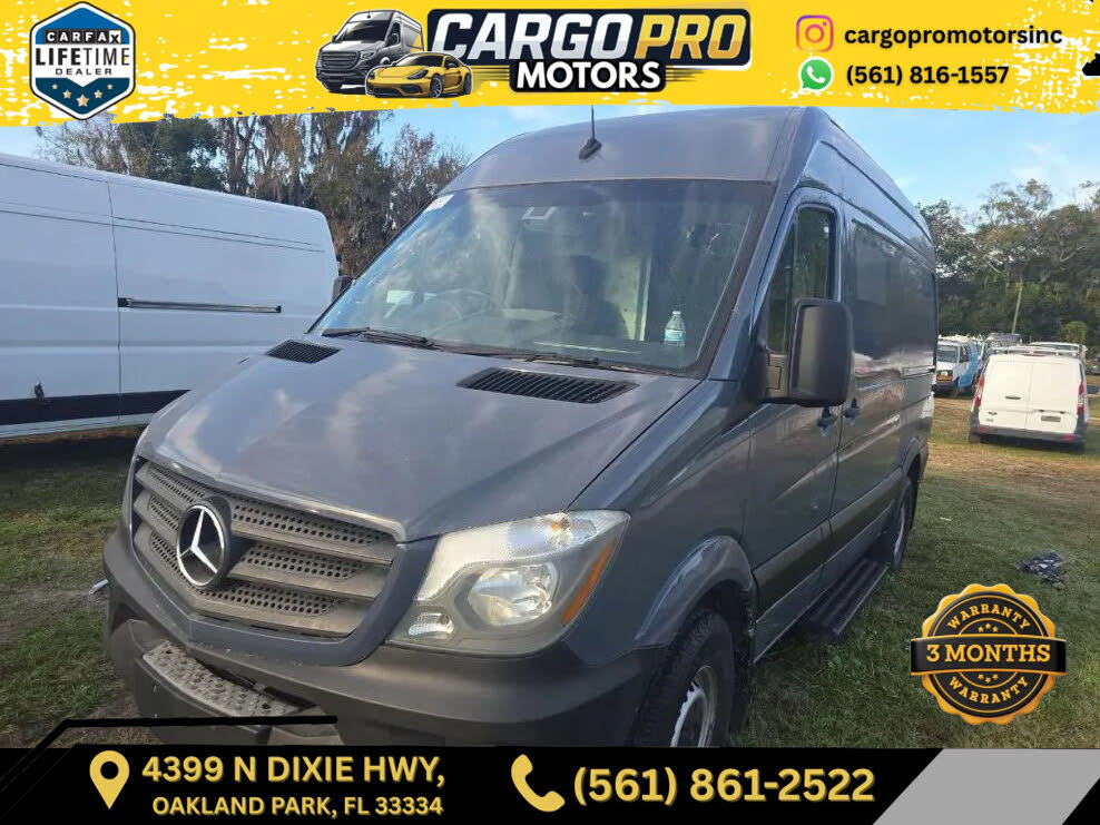 2018 Mercedes-Benz Sprinter Cargo 2500 144 V6 Worker RWD