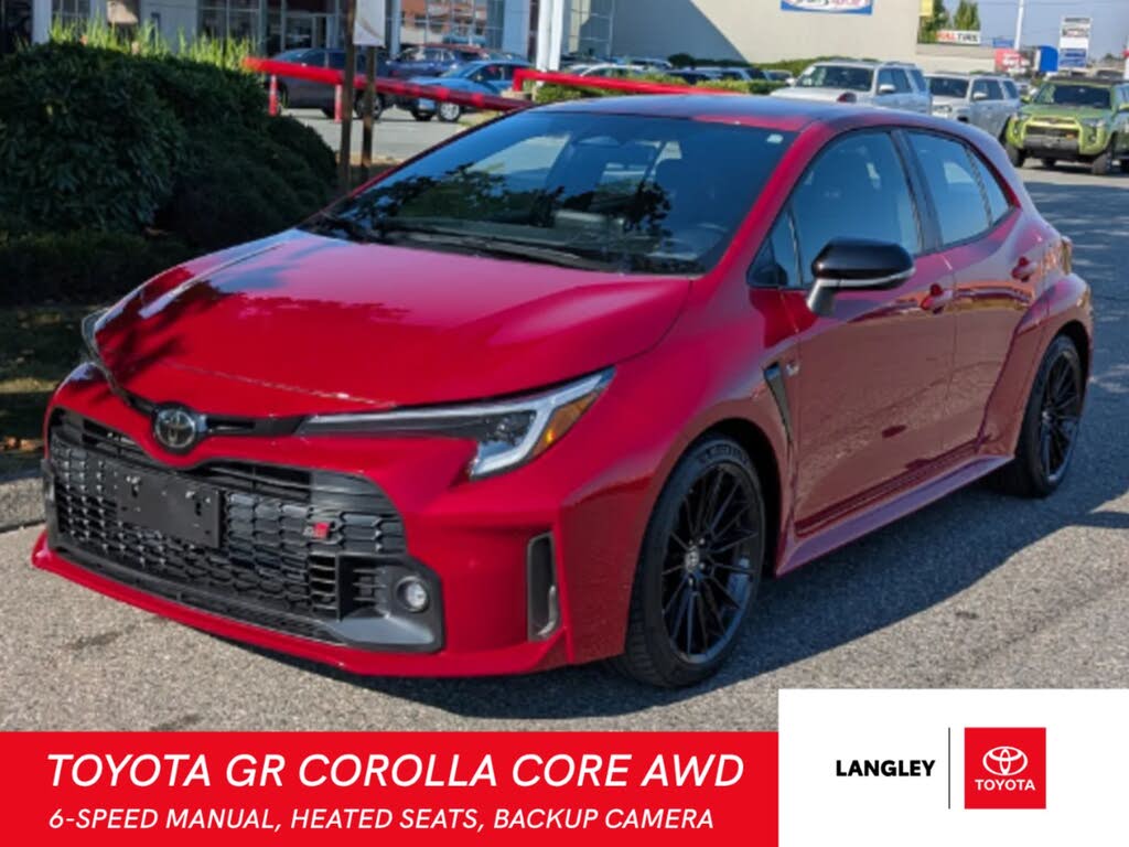2023 Toyota GR Corolla Core AWD