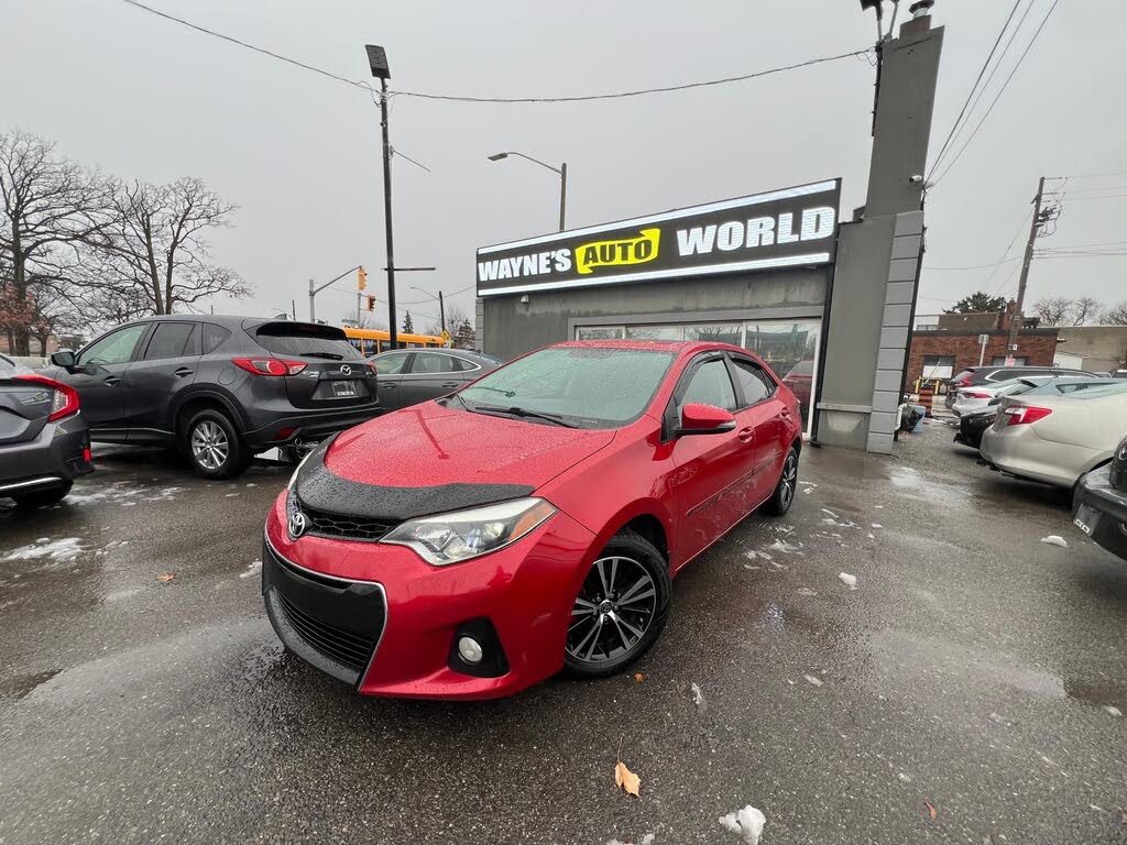 2016 Toyota Corolla S