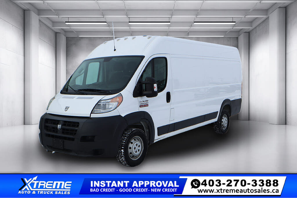 2018 RAM ProMaster 3500 159 High Roof Extended Cargo Van