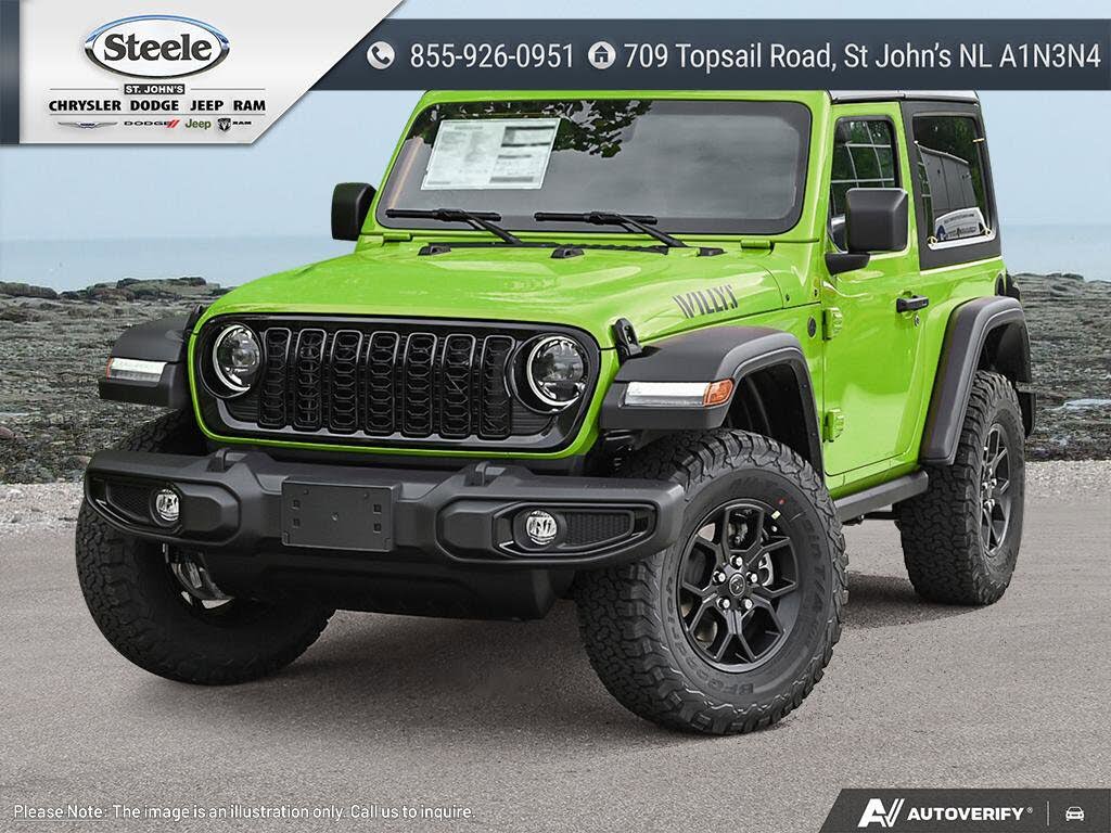 2025 Jeep Wrangler Willys 2-Door 4WD