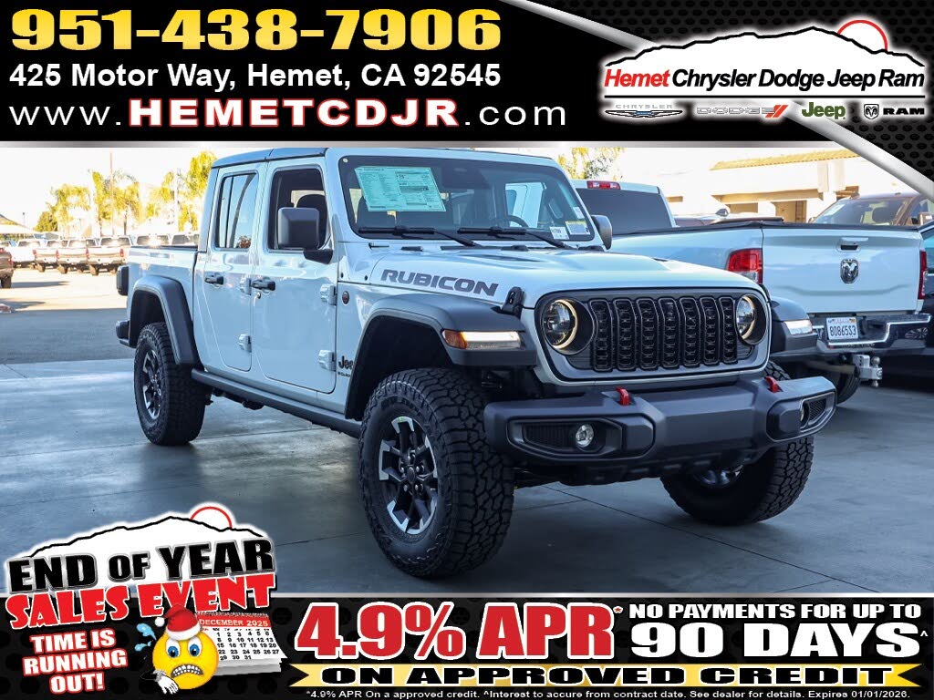 2026 Jeep Gladiator Rubicon Crew Cab 4WD