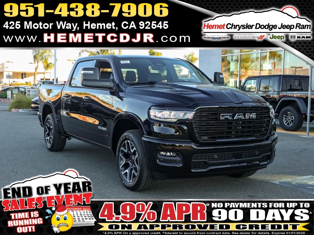 2026 RAM 1500 Laramie Crew Cab 4WD