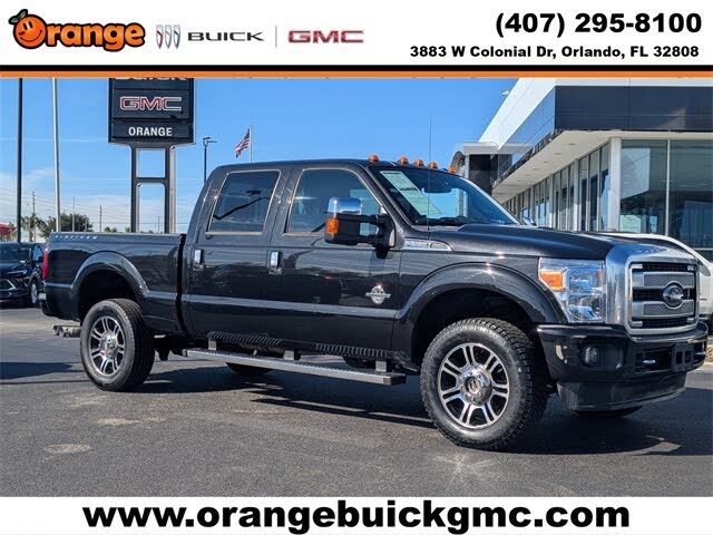 2014 Ford F-350 Super Duty Platinum Crew Cab 4WD