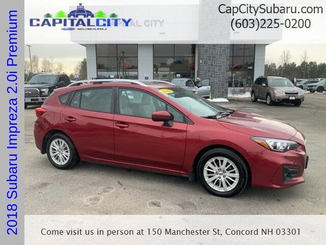 2018 Subaru Impreza 2.0i Premium Hatchback AWD