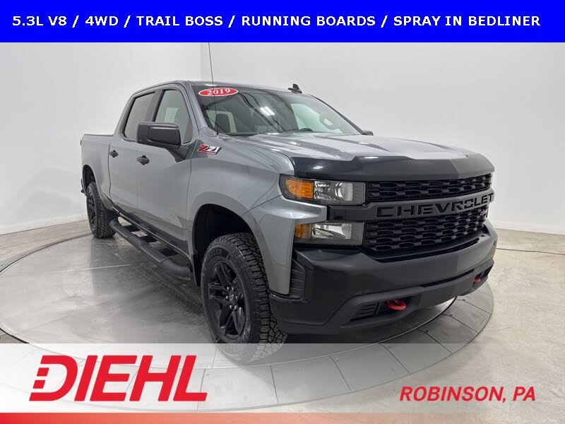 2019 Chevrolet Silverado 1500 Custom Trail Boss Crew Cab 4WD