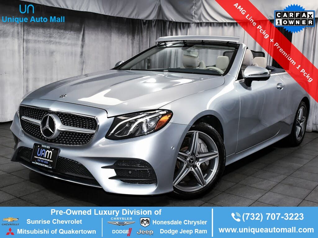 2019 Mercedes-Benz E-Class E 450 4MATIC Cabriolet AWD