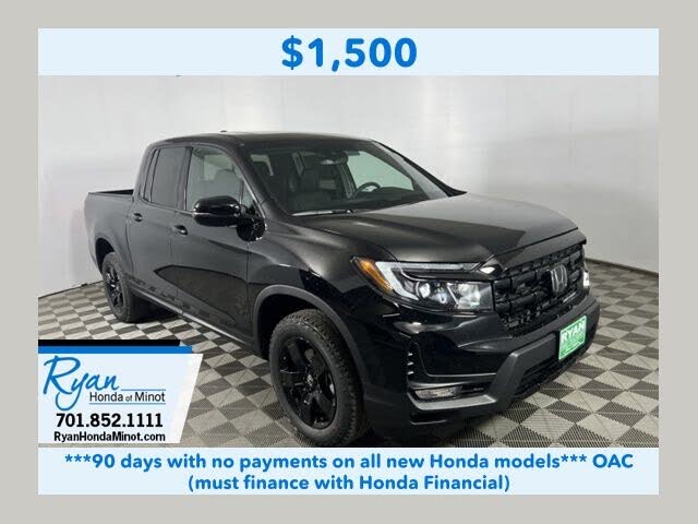 2026 Honda Ridgeline Black Edition AWD