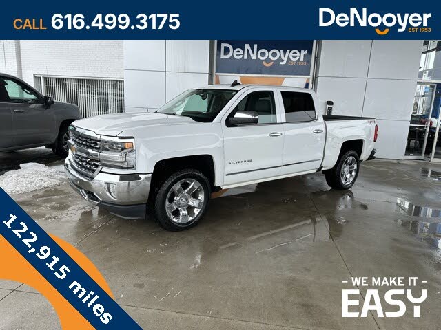 2016 Chevrolet Silverado 1500 LTZ Crew Cab 4WD