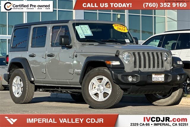 2018 Jeep Wrangler Unlimited Sport S 4WD