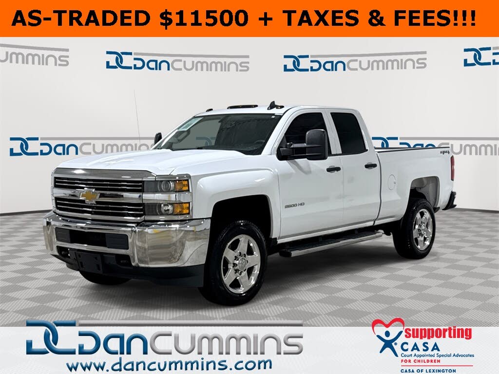 2015 Chevrolet Silverado 2500HD Work Truck Double Cab 4WD