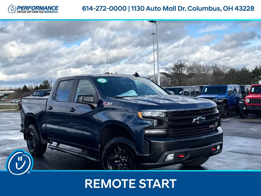 2019 Chevrolet Silverado 1500 LT Trail Boss Crew Cab 4WD