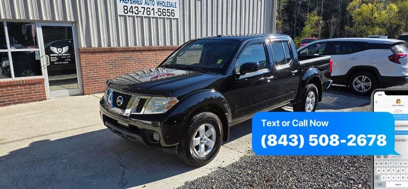 2012 Nissan Frontier SV V6 Crew Cab 4WD