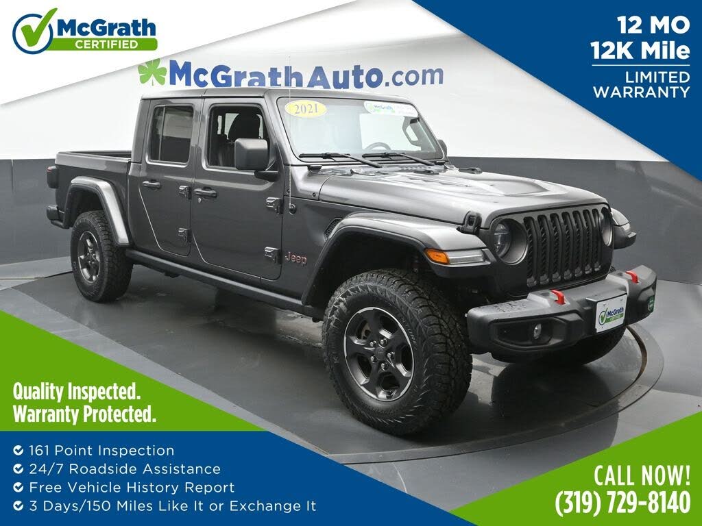 2021 Jeep Gladiator Rubicon Crew Cab 4WD