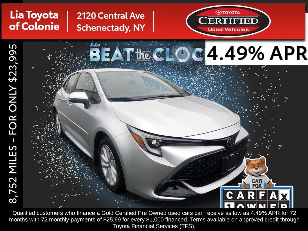 2025 Toyota Corolla Hatchback SE FWD