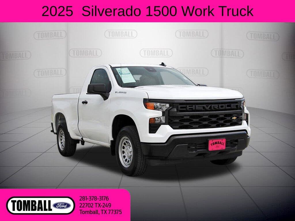 2025 Chevrolet Silverado 1500 Work Truck Regular Cab RWD