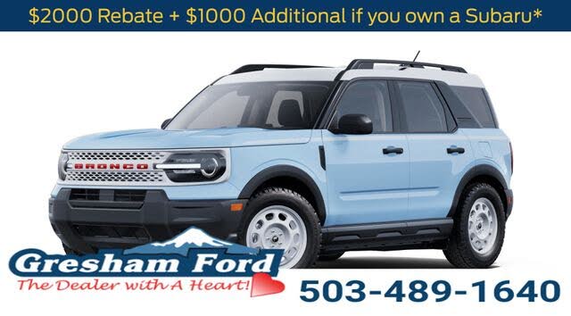 2025 Ford Bronco Sport Heritage AWD