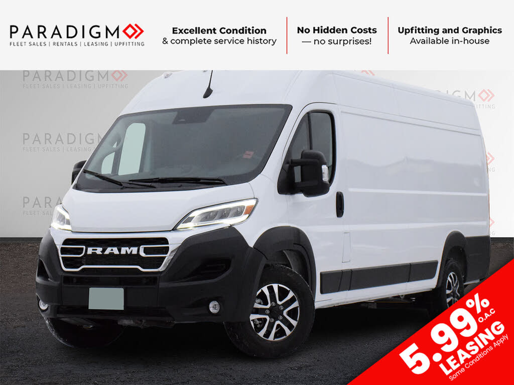 2025 RAM ProMaster 3500 SLT 159 High Roof Extended Cargo Van FWD