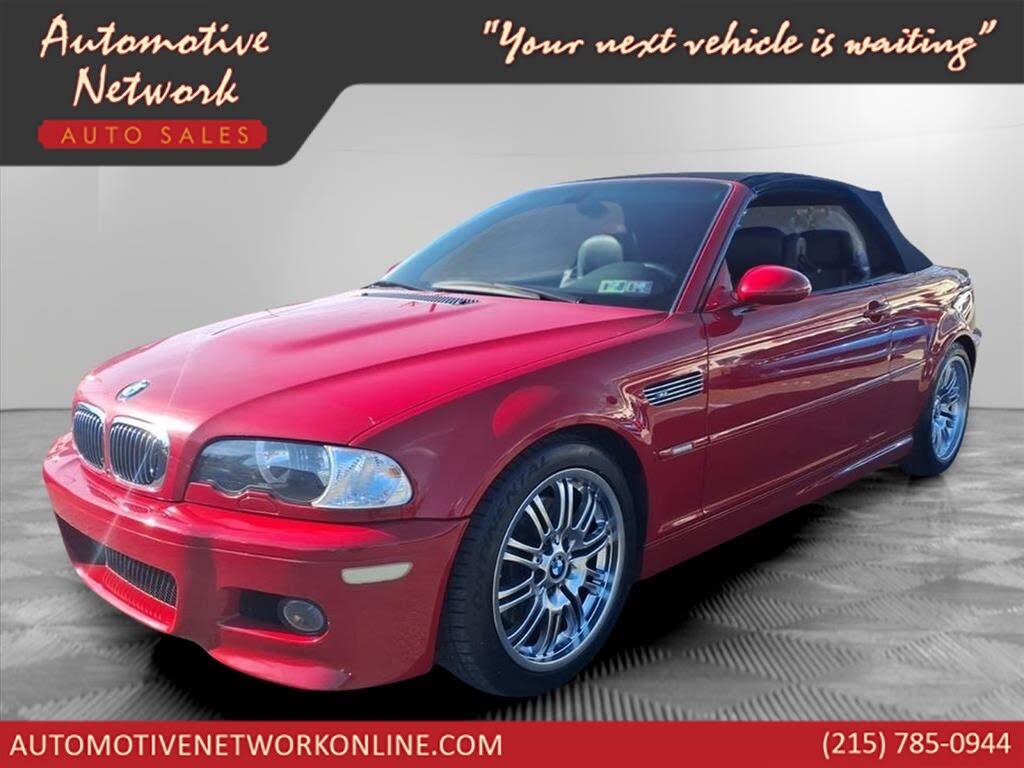 2001 BMW M3 Convertible RWD