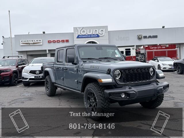 2025 Jeep Gladiator Willys Crew Cab 4WD