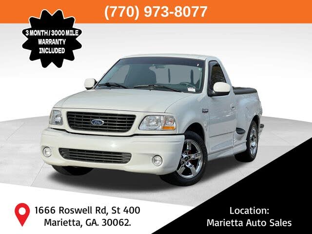 2001 Ford F-150 SVT Lightning 2 Dr Supercharged Standard Cab Stepside SB