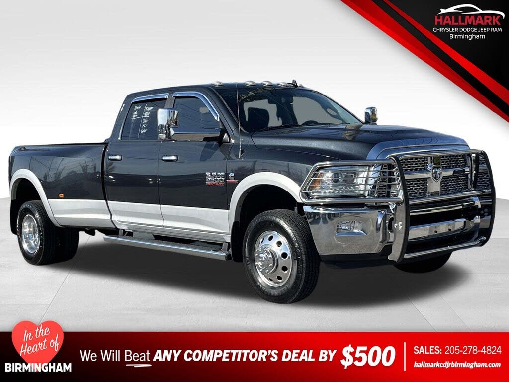2015 RAM 3500 Laramie Crew Cab LB DRW 4WD