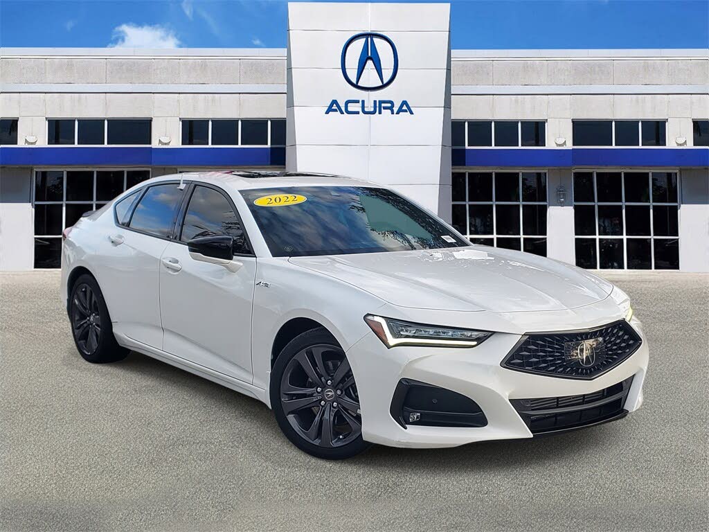 2022 Acura TLX FWD with A-Spec Package