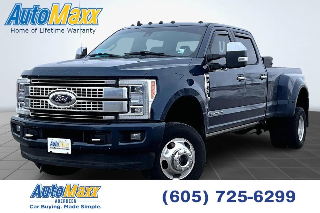 2019 Ford F-350 Super Duty Platinum Crew Cab LB DRW 4WD