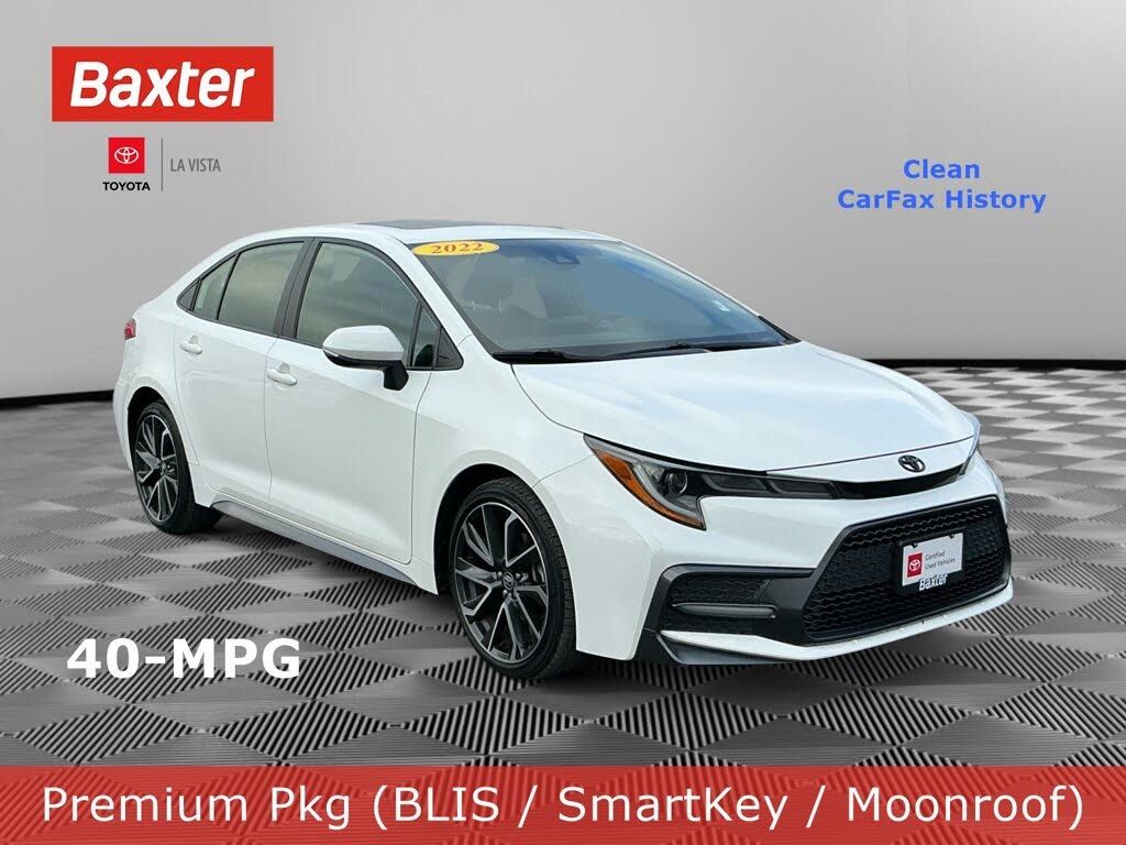 2022 Toyota Corolla SE FWD