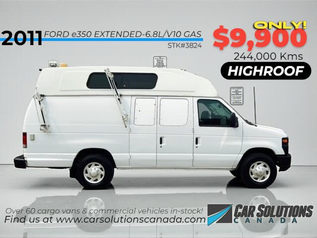 Ford E-Series E-350 Super Duty Extended Cargo Van 2011