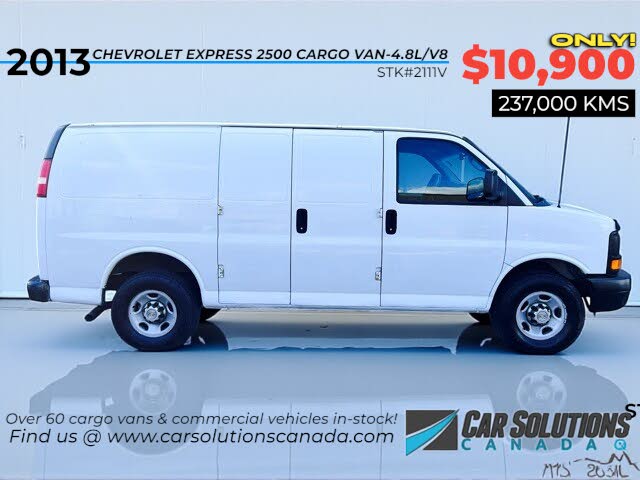 Chevrolet Express Cargo 2500 RWD 2013