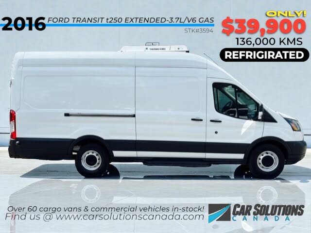 2016 Ford Transit Cargo 250 3dr LWB High Roof with Sliding Passenger Side Door