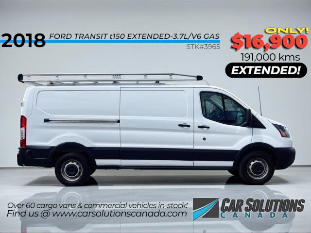 Ford Transit Cargo 150 3dr LWB Low Roof Cargo Van with Sliding Passenger Side Door 2018