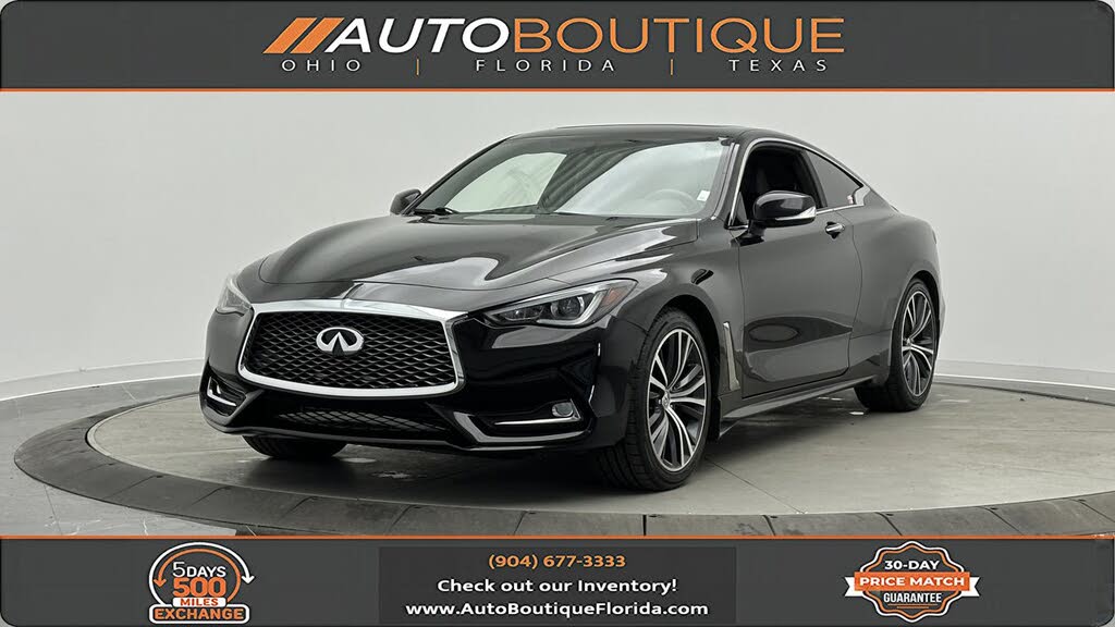 2018 INFINITI Q60 2.0t Luxe Coupe RWD