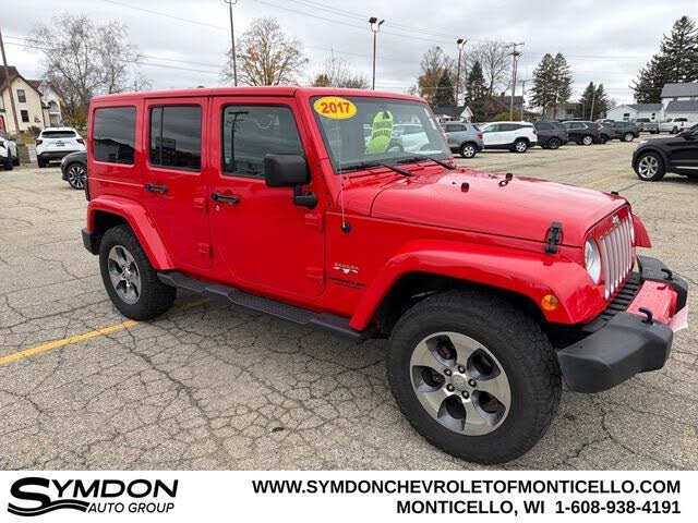 2017 Jeep Wrangler Unlimited Sahara 4WD