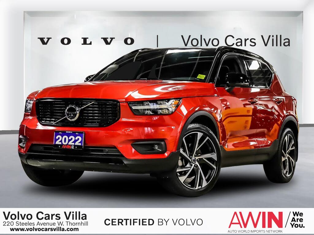 2022 Volvo XC40 T5 R-Design AWD