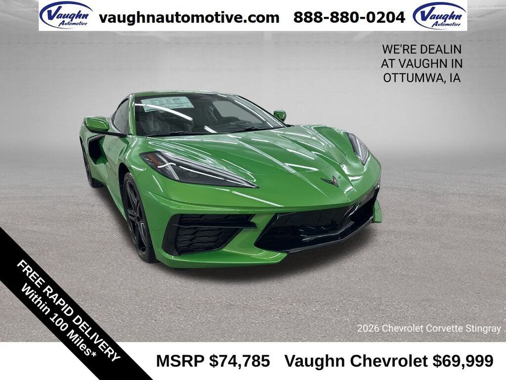 2026 Chevrolet Corvette Stingray 1LT Coupe RWD