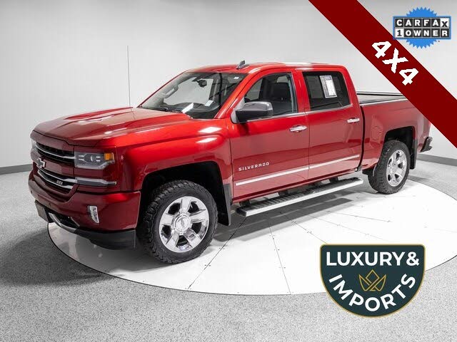 2018 Chevrolet Silverado 1500 LTZ Crew Cab 4WD
